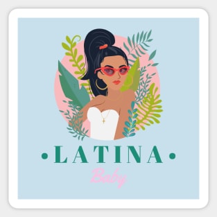 Latina Baby Sticker